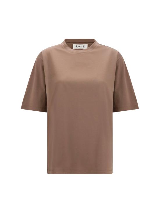 26FW 로에 폴로 티셔츠 41920201 243 TAUPE