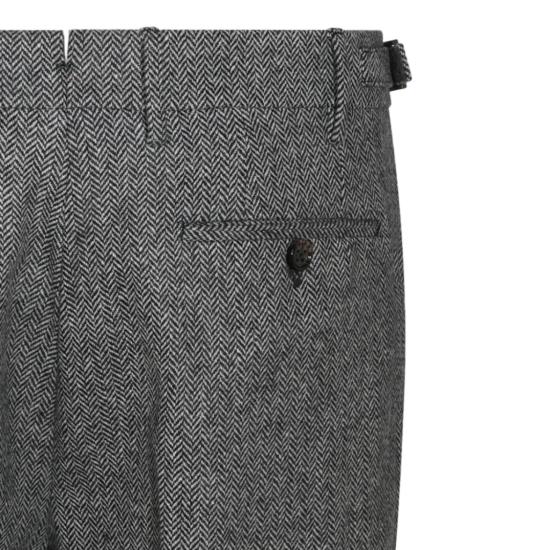 26FW 베르위치 수트 팬츠 RETROLONGAM1513BLACKWHITE Grey - BERWICH