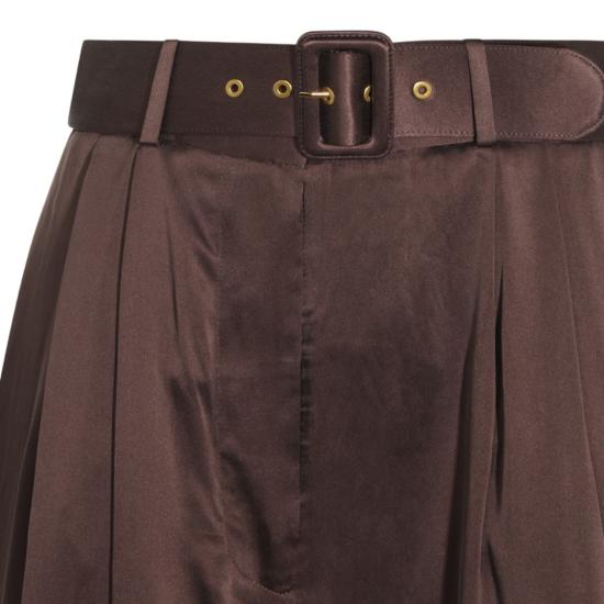 26FW 짐머만 팬츠 2151PF26RBCH Brown - ZIMMERMANN