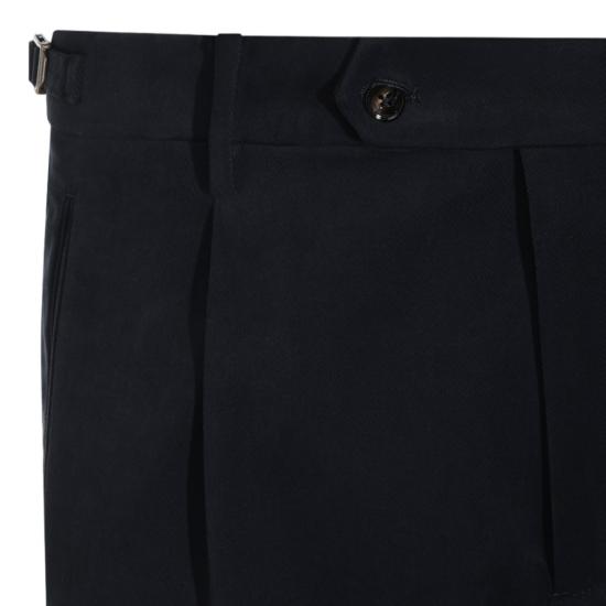 26FW 베르위치 수트 팬츠 RETROLONGTS1620XNAVY Black - BERWICH