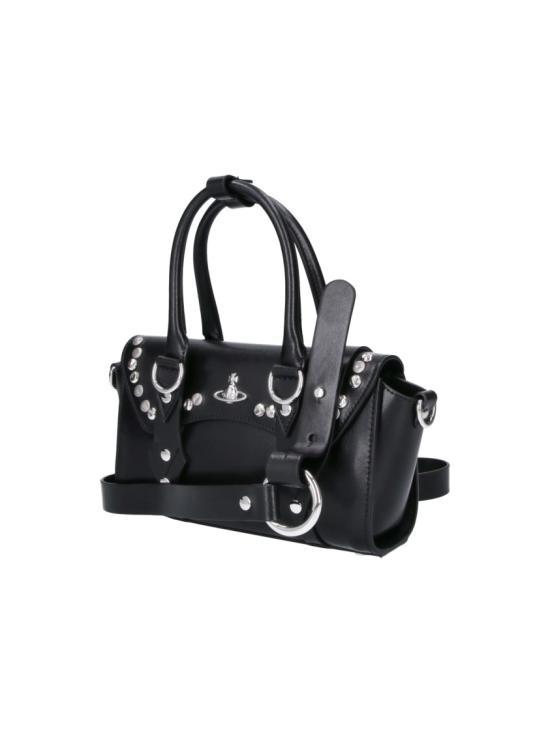 26FW 비비안웨스트우드 베띠나 미니 크로스바디 탑핸들 백 4803001PW L002VN402 Black - VIVIENNE WESTWOOD