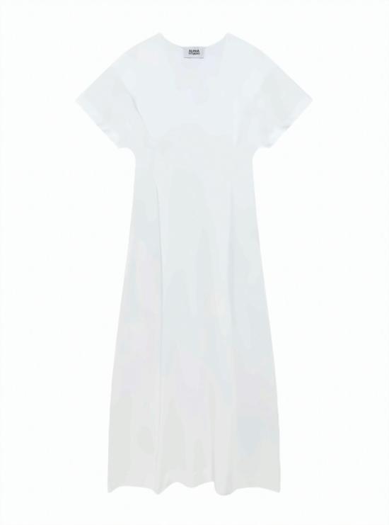 26SS 알파스튜디오 원피스 AD 6433O White