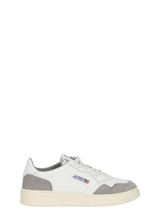 26FW 오트리 메달리스트 로우 스니커즈 AULMFT15WHT CEMENTO Neutrals
