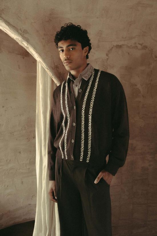  ARTH ATELIER 가디건 Arth Atelier 자수  리치 어스 - OTHER BRANDS