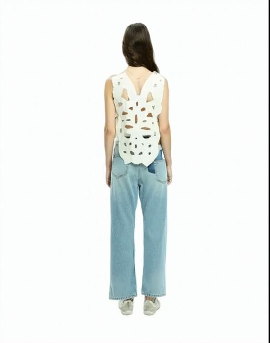 26SS Mlo 탑 P26E32009 001TM White - OTHER BRANDS