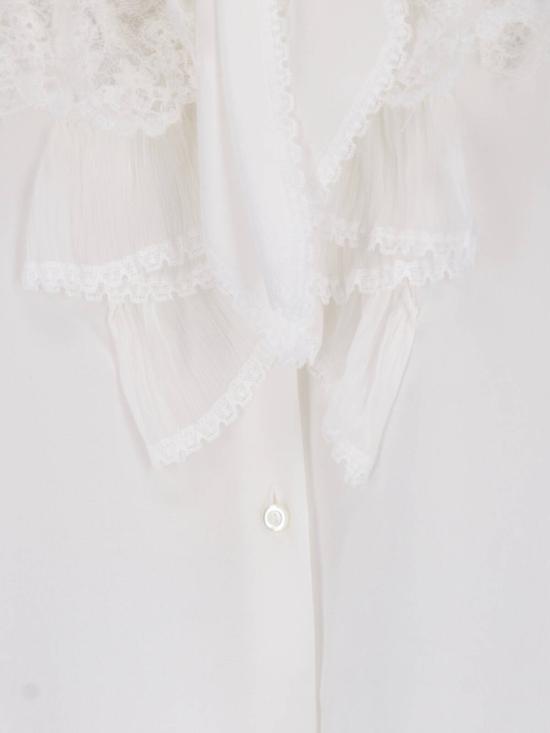 26FW 에르마노 설비노 탑 D492K360APVKX10602 White - ERMANNO SCERVINO