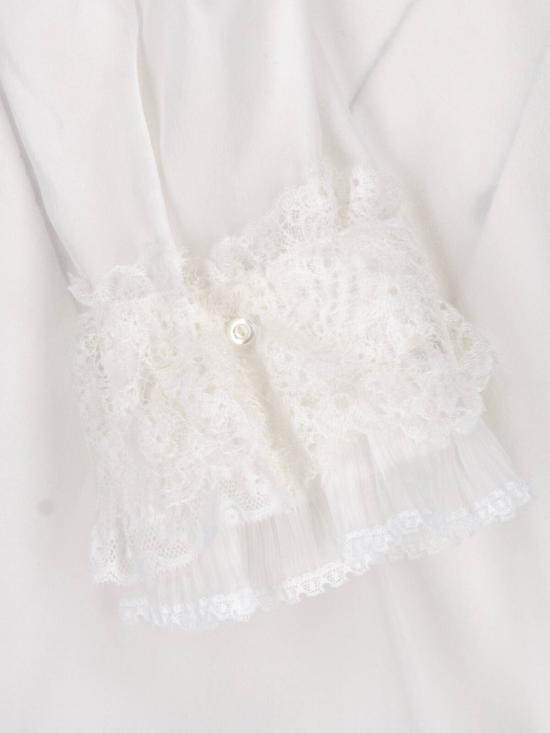 26FW 에르마노 설비노 탑 D492K360APVKX10602 White - ERMANNO SCERVINO
