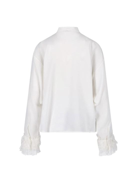 26FW 에르마노 설비노 탑 D492K360APVKX10602 White - ERMANNO SCERVINO
