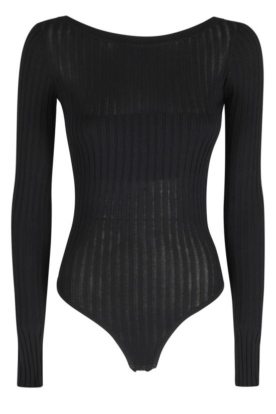 26SS 엘리자베타프랜치 탑 BK84S62E2 098 Black - ELISABETTA FRANCHI