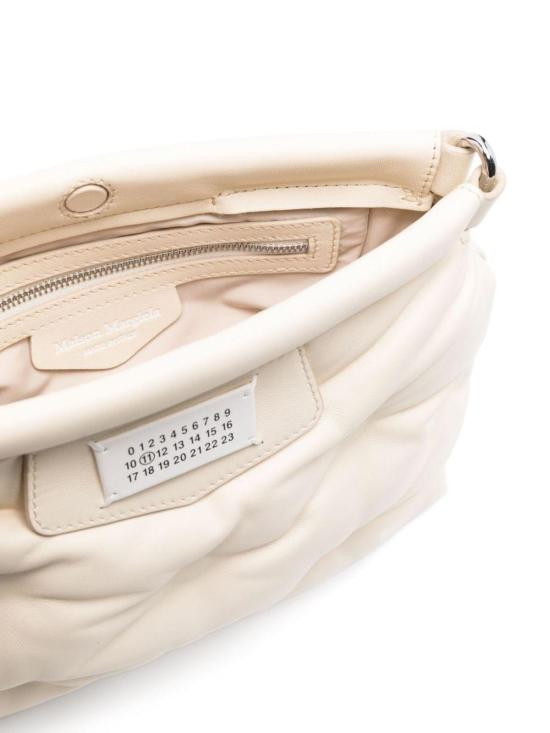  마르지엘라 가방 Maison Margiela Glam Slam 클래식 숄더백 화이트
