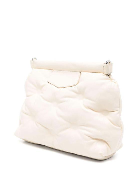  마르지엘라 가방 Maison Margiela Glam Slam 클래식 숄더백 화이트 - MAISON MARGIELA