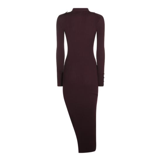 26FW 쿠레쥬 원피스 326MRO906FI00014010 Burgundy - COURREGES