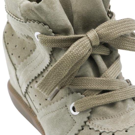 26FW 이자벨마랑 BOBBY 바비 스니커즈 BOBBY 바비 스니커즈 23PBK0011FAA1E20S50TA Grey - ISABEL MARANT