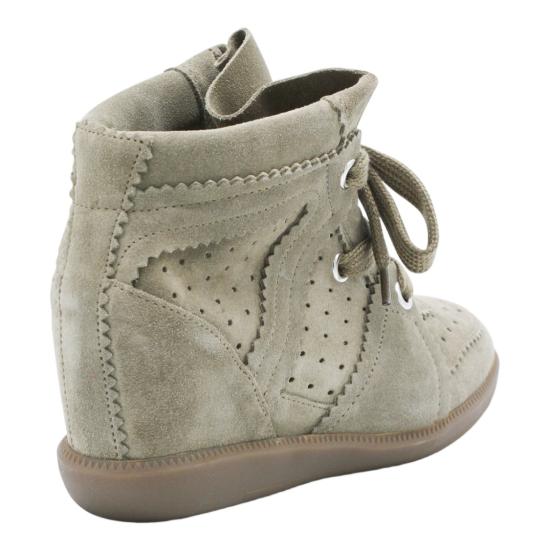 26FW 이자벨마랑 BOBBY 바비 스니커즈 BOBBY 바비 스니커즈 23PBK0011FAA1E20S50TA Grey - ISABEL MARANT