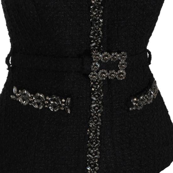 26FW 셀프 포트레이트 원피스 AW26053MAB Black - SELF PORTRAIT