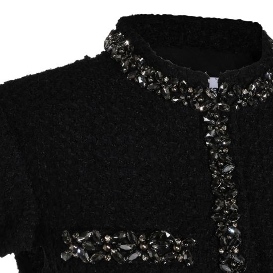 26FW 셀프 포트레이트 원피스 AW26053MAB Black - SELF PORTRAIT