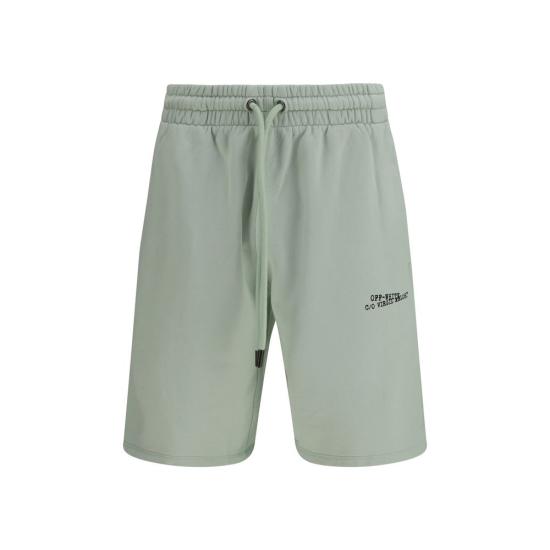 26SS 오프화이트 숏팬츠 OF44MCI013S26F00B3303030BB GREEN