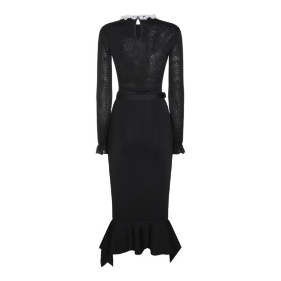 26FW 셀프 포트레이트 원피스 AW26085MCB Black - SELF PORTRAIT