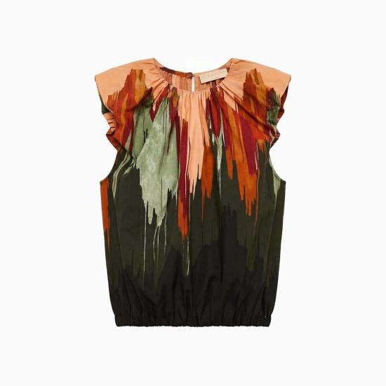  울라 존슨 블라우스 PF260236 AGATE