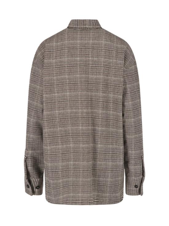 26FW 에르마노 설비노 탑 D492K402ZHYG4900 Brown - ERMANNO SCERVINO