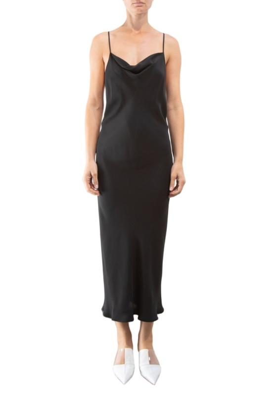  피에란토뇨가스파리 롱 원피스 F6307T Black