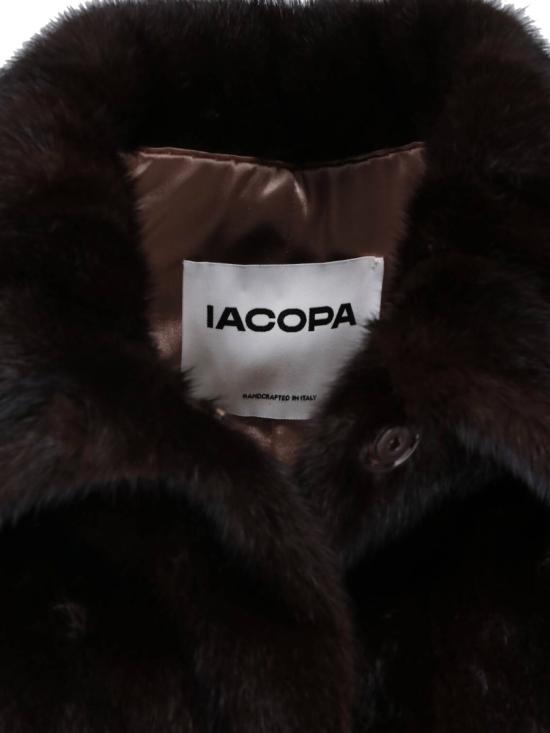 26FW 이아코파 자켓 CLEA BOMBERMOGANO Brown - IACOPA