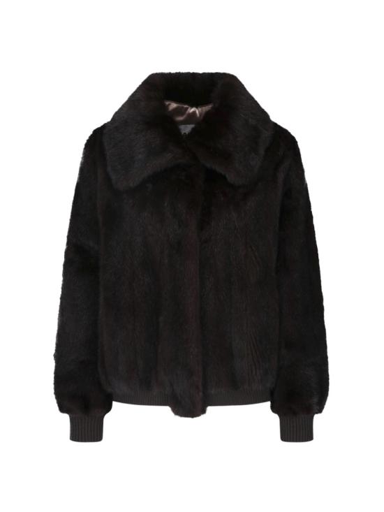 26FW 이아코파 자켓 CLEA BOMBERMOGANO Brown