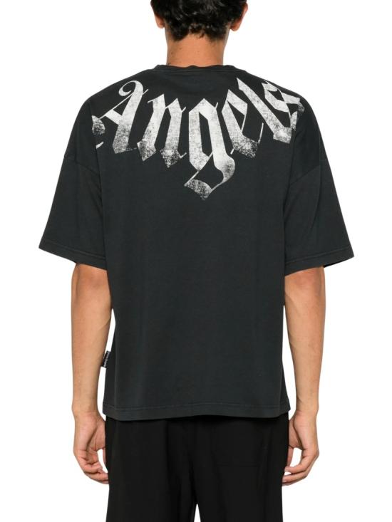 26FW 팜앤젤스 반팔 티셔츠 PAMAA003JR001 Black - PALM ANGELS