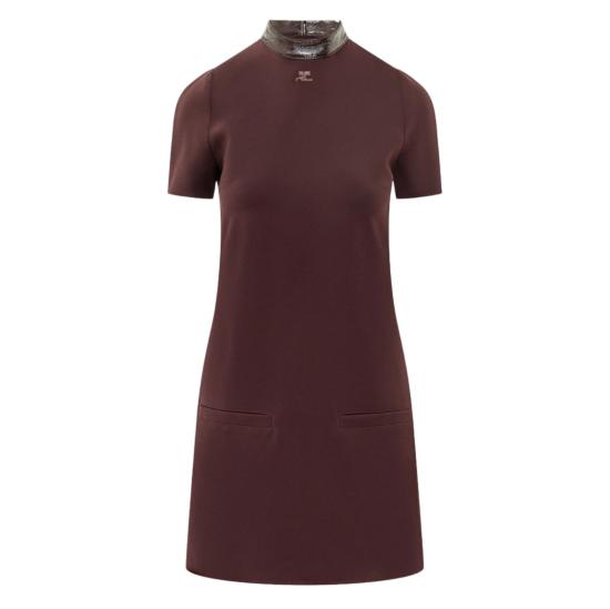 26FW 쿠레쥬 원피스 326CRO920PL01594090 Burgundy
