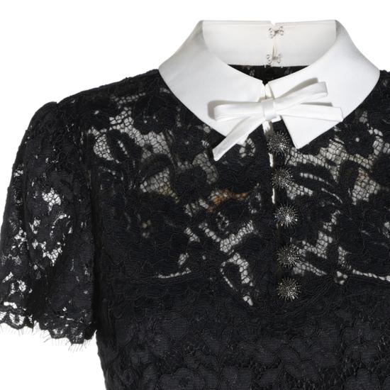 26FW 셀프 포트레이트 원피스 AW26019MAB Black - SELF PORTRAIT