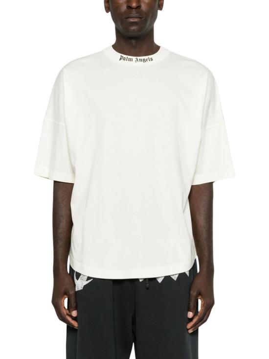 26FW 팜앤젤스 반팔 티셔츠 PAMAA005JR002 White - PALM ANGELS