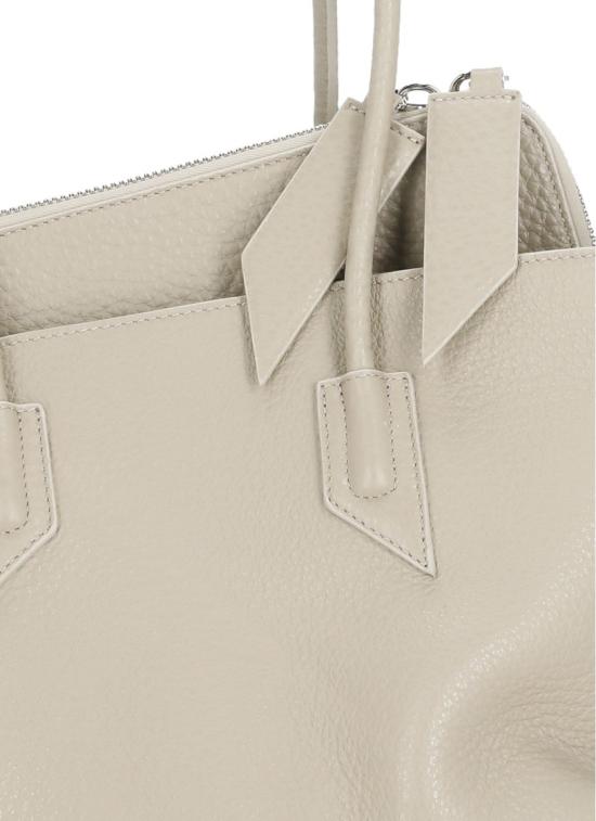 26FW 디 아티코 라 파세지아타 미디엄 탑 핸들 백 250WAH00054LBT117AA852 Neutrals - THE ATTICO