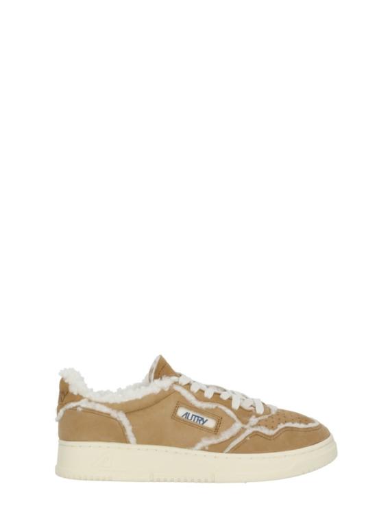 26FW 오트리 메달리스트 로우 레더 스니커즈 AULWGX01COGNAC Neutrals