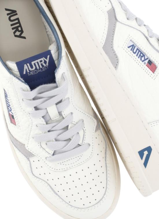 26FW 오트리 메달리스트 로우 스니커즈 AULMNE20BLUEDEP VAPOR White - AUTRY