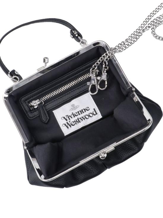 26FW 비비안웨스트우드 그래니 프레임 퍼스 4B010007W S000DN403 Black - VIVIENNE WESTWOOD