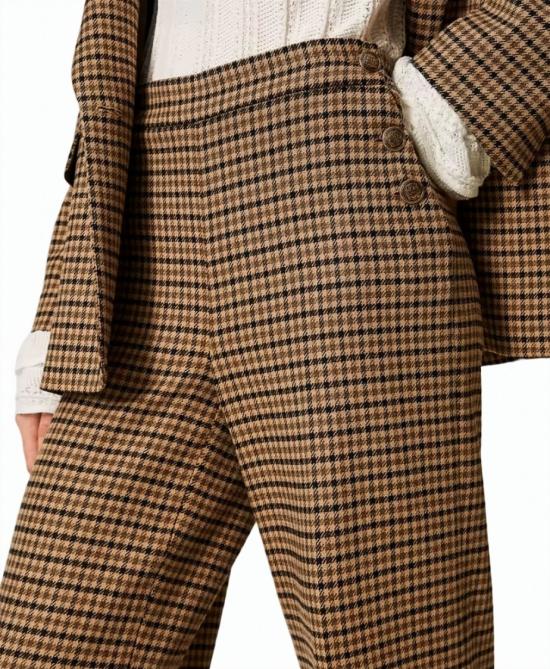 25FW 트윈셋 스트레이트 팬츠 252TT2421 Brown - TWINSET
