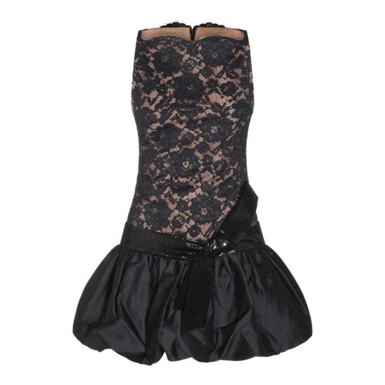 26FW 셀프 포트레이트 원피스 AW26013SB Black