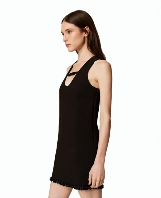 25FW 트윈셋 숏 원피스 252TT2231 Black - TWINSET