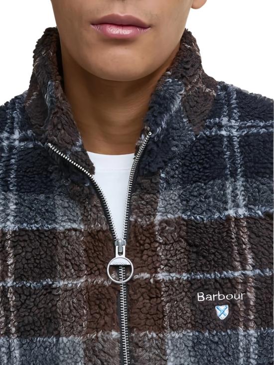 26FW 바버 니트웨어 MFL0187TN11 Brown - BARBOUR
