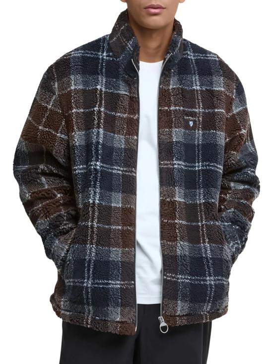 26FW 바버 니트웨어 MFL0187TN11 Brown - BARBOUR