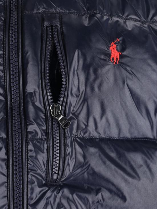26FW 폴로 랄프로렌 고햄 글로시 다운 자켓 710 968281002 Blue - POLO RALPH LAUREN