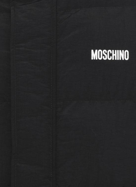 26FW 모스키노 숏패딩 062352261555 Black - MOSCHINO