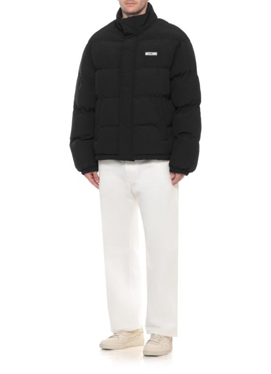 26FW 모스키노 숏패딩 062352261555 Black - MOSCHINO