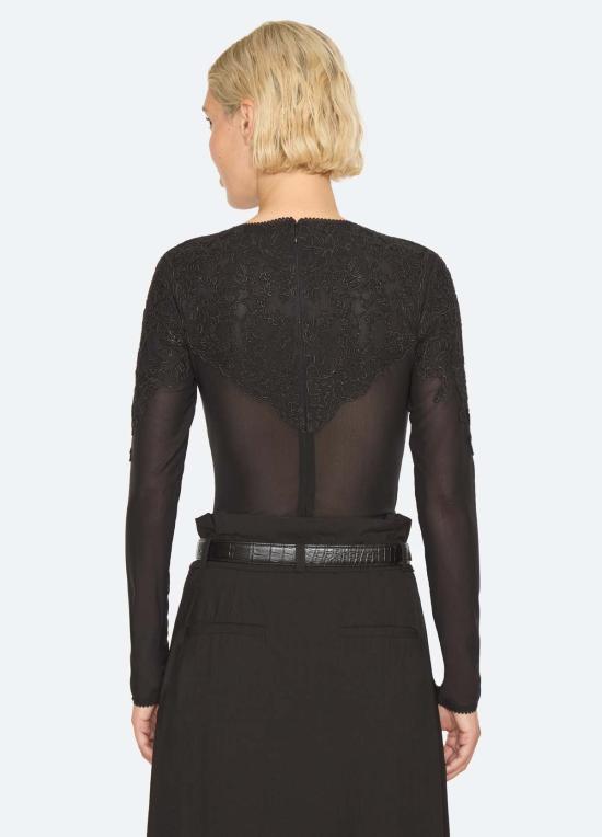  씨뉴욕 바디수트 티셔츠 AW26 098 BLACK - SEA NY