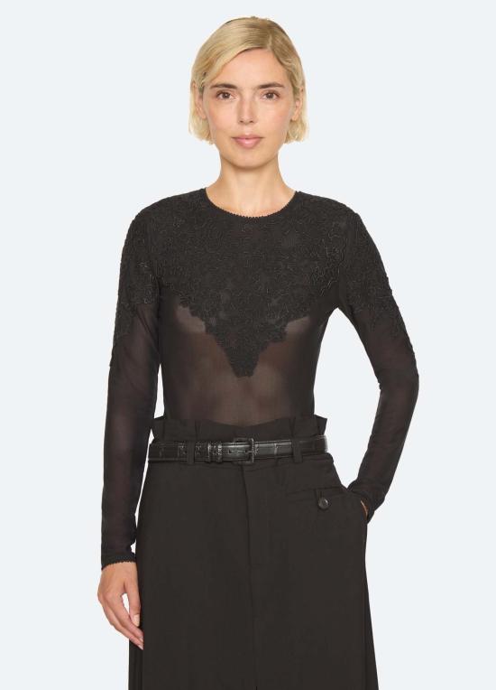  씨뉴욕 바디수트 티셔츠 AW26 098 BLACK