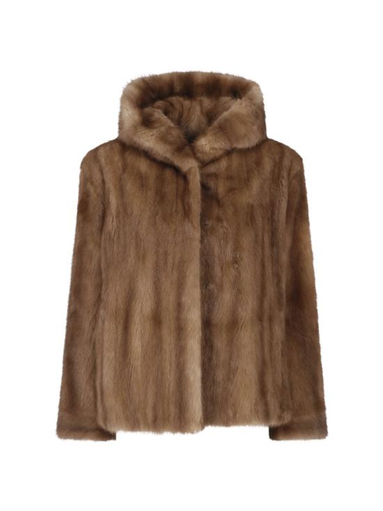26FW 이아코파 자켓 ROSENE HOODIEMIELE Brown