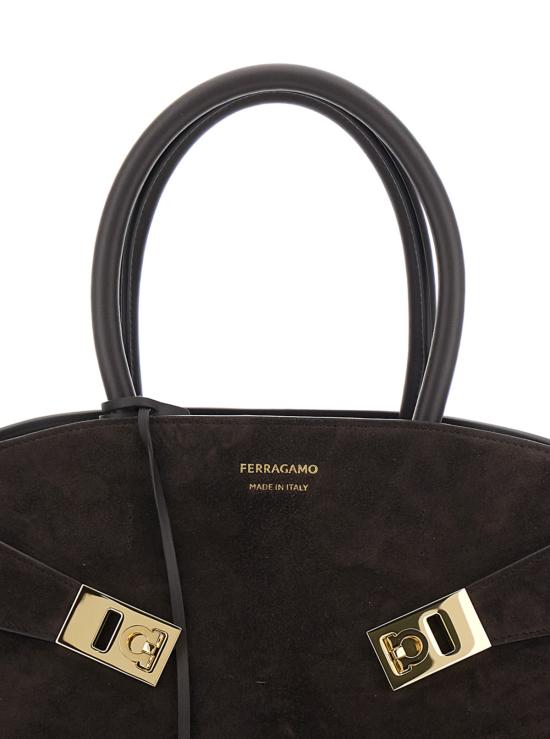  살바토레 페라가모 가방 페라가모 허그 피콜라 핸드백 브라운 - SALVATORE FERRAGAMO