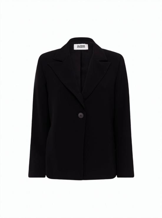 25FW 알파스튜디오 수트 자켓 AD 4760N Black