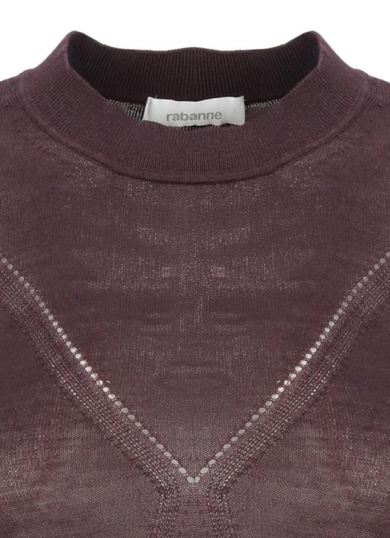 26FW 파코라반 니트웨어 26AMPU095ML0624P557 Purple - PACO RABANNE
