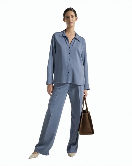 25FW 세븐티 수트 팬츠 PT1369 Blue - SEVENTY